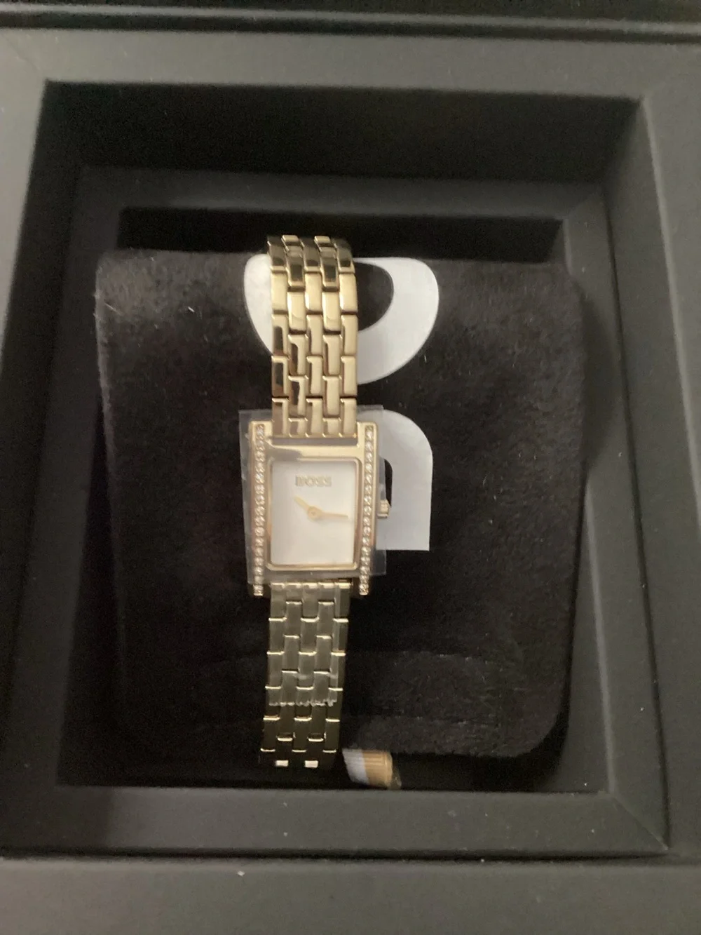 BOSS White-Dial Watch in a Gold Effect